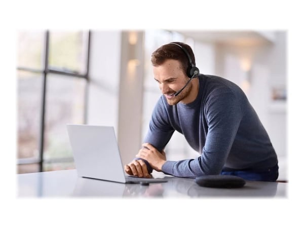 Jabra Engage 55 Stereo - Headset - på örat - DECT - trådlös - Optimerat för Microsoft Teams
