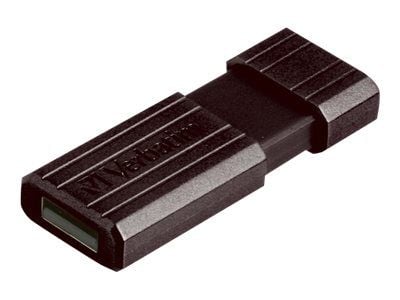 Verbatim PinStripe USB Drive - USB-flashstasjon - 32 GB - USB 2.0 - svart
