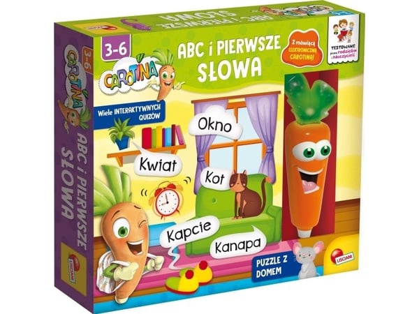 Lisciani Carotina - ABC ja ensimmäiset sanat