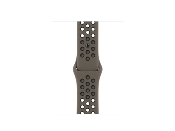 Apple Nike - Rem älykellolle - 41 mm - Almindelig størrelse - oliivinharmaa/musta