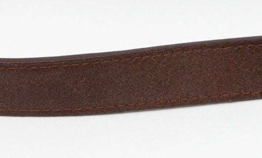 Paw Love - Halsbånd somsket hund (liten 35 x 1,5 cm) - Mørk brun