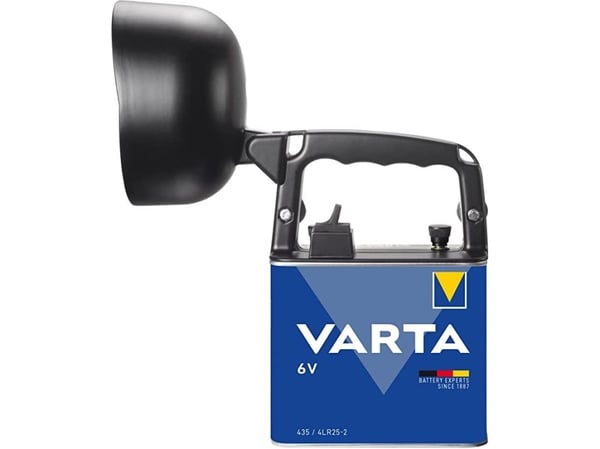 Varta 18660101421, Lommelykt, Sort, Blå, LED, 4 W, 190 lm, 430 m