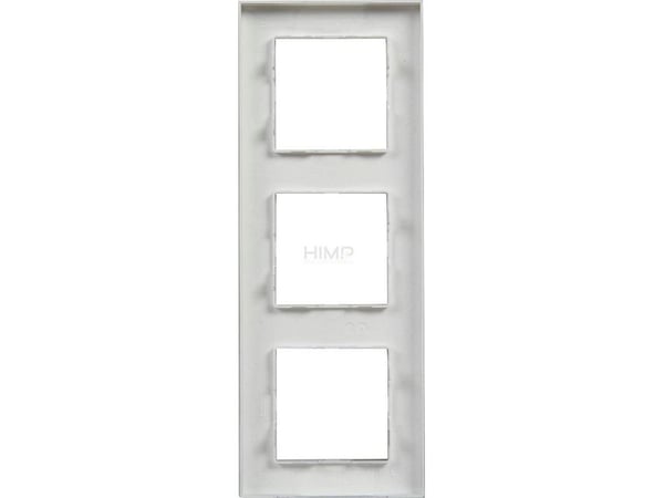 Legrand Niloe Step kolminkertainen runko 863893 harjattu alumiini