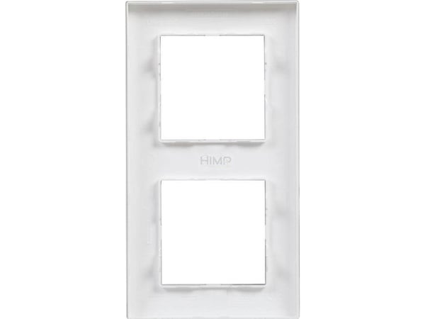 Legrand Niloe Step -kaksoiskehys 863892 harjattu alumiini