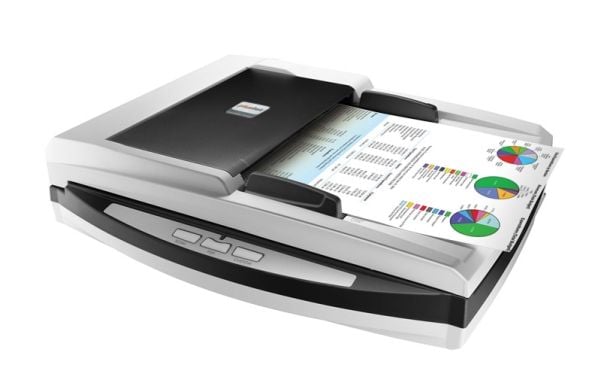 Plustek SmartOffice PL4080 ADF, 216 x 297 mm, 600 x 600 DPI, 1200 x 1200 DPI, 48 bit, 24 bit, 16 bit