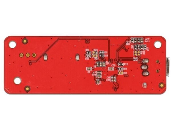 Delock - Tallennusohjain - SATA 6Gb/s - USB 2.0 - värillinen vadelma