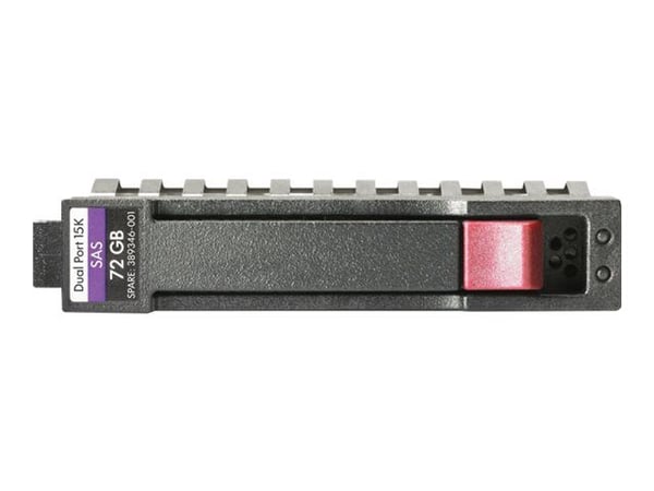 HPE Enterprise - Harddisk - 450 GB - hot-swap - 2.5" SFF - SAS 12Gb/s - 15000 rpm - med HP SmartDrive-holder
