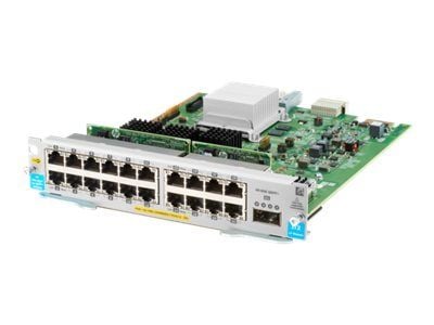 HPE - Utvidelsesmodul - Gigabit Ethernet (PoE+) x 20 + 40 Gigabit QSFP+ x 1 - for HPE Aruba 5406R, 5406R 16, 5406R 44, 5406R 8-port, 5406R zl2, 541...