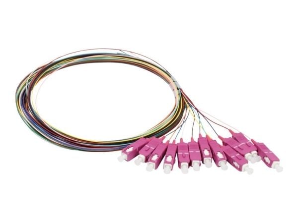 LWLPigtail SC 50125u 2 m OM4 12-pack farget Synergy 21