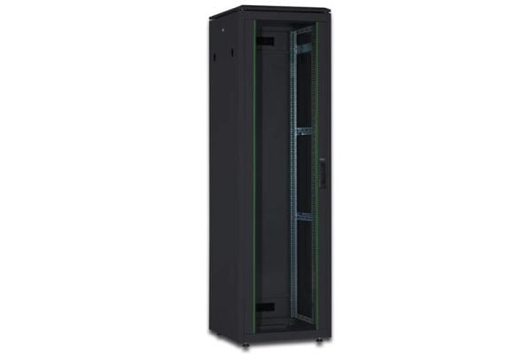Digitus Unique DN-19 42U-6/8-B-1 - Rack skap - svart, RAL 9005 - 42U - 19"