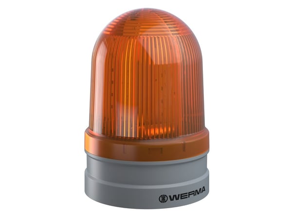 Werma 262.310.70, keltainen, 50000 t, polykarbonaatti (PC), -30 - 60 °C, IP66, 12 - 24 V