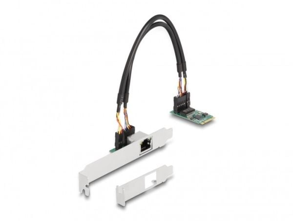 Delock - Nettverksadapter - M.2 2242 lav profil - 10/100/1000/2500Base-T x 1