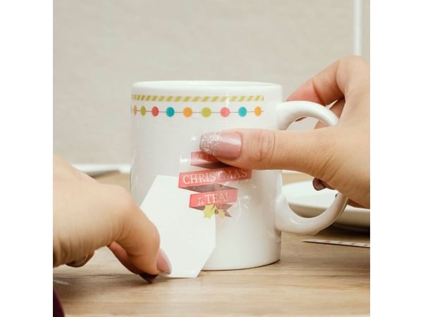 Thumbs Up MYXMASMUG, Single/enkelt, 0,35 l, Flerfarget, Hvit, Keramisk, Universell, 1 stykker