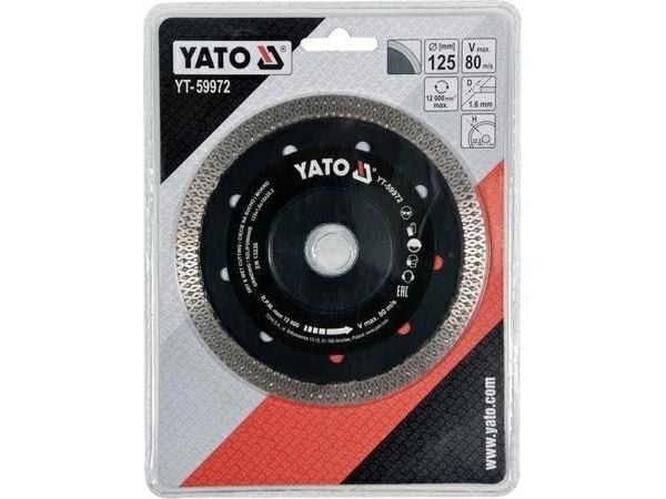 YATO DIAMOND TARGET 125 mm for keramikk