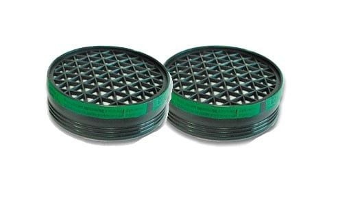Lahti Pro UNO NAUJI EUROMASK A1 halvmaske 2 stk (46055)