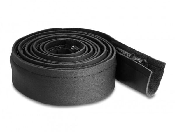 Delock - Kabelhanteringsfodral - svart - 3 m