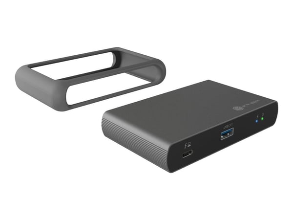 ICY BOX IB-HUB801-TB4 - Hub - 3 x Thunderbolt 4 + 1 x USB 3.2 Gen 2 - stasjonær