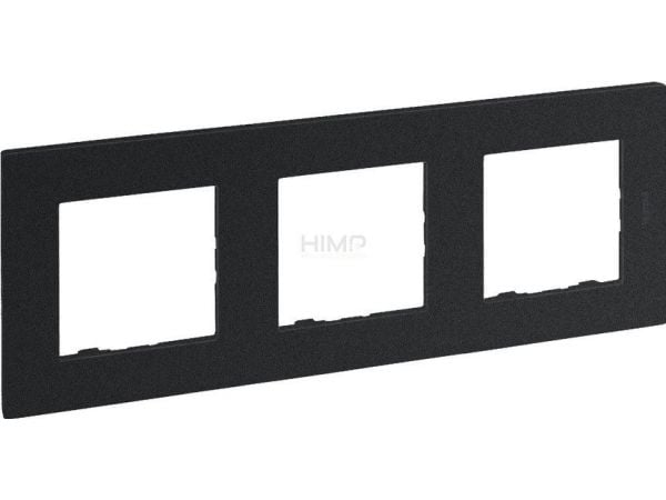 Legrand Niloe Step kolminkertainen runko 863793 antrasiitti