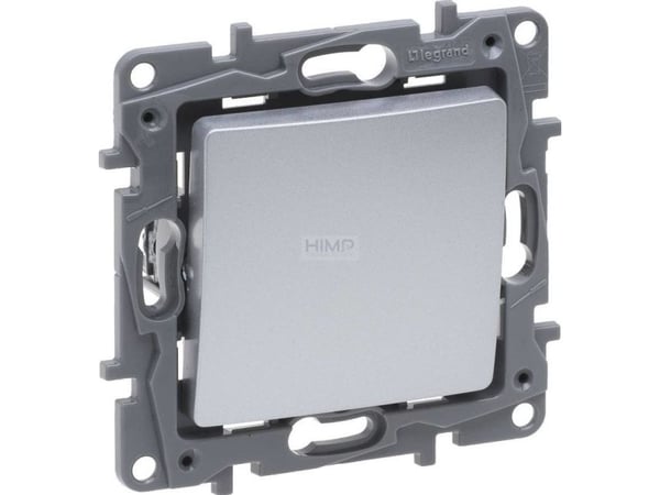 Legrand Niloe Selection yksittäinen 10AX askelkytkin alumiini 762101