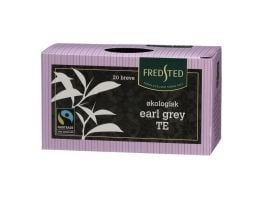 Te, Fredsted økologisk Earl Grey, pakke a 20 stk