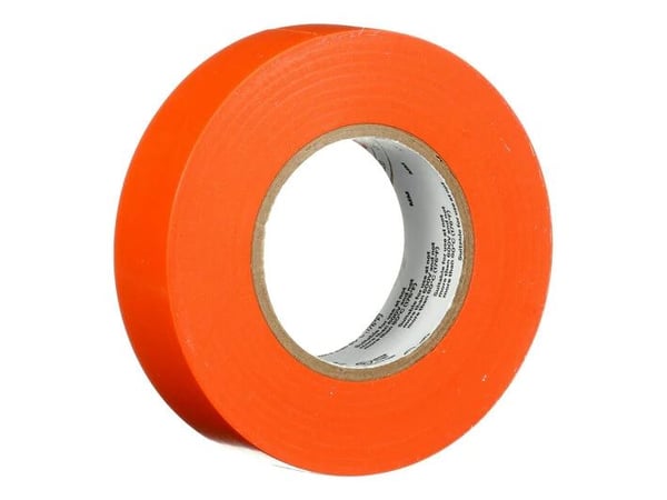 3M 7100184805, 1 kpl, Oranssi, PVC-muovi, 600 V, Kupla, 20,12 m