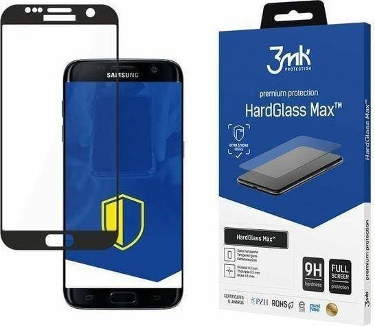 3MK HardGlass, Samsung, Samsung Galaxy A52 4G, Samsung Galaxy A52 5G, Samsung Galaxy A52s 5G, Slagtålig, Reptålig, Svart, Transparent, 1 styck