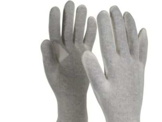 OX-ON strikhandske str. 10 - Knitted Basic 13000, strikket bomuldshandske, bdt. a 12 par