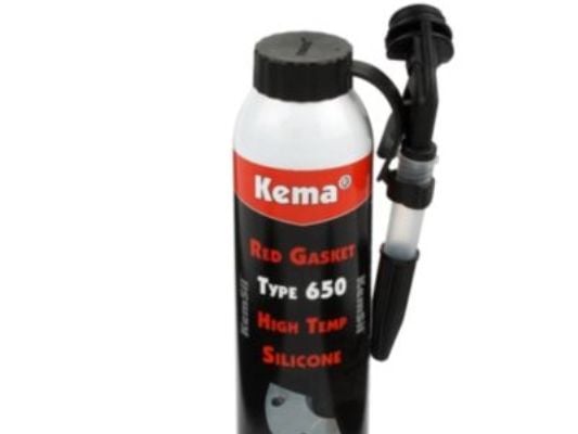 Kema RTV Gasket Red 650 - 200ml, stærk industri silikonegummi