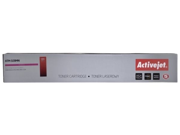Activejet ATM-328MN tonerkassett for Konica Minolta-skrivere, erstatning Konica Minolta TN328M; Supreme; 28000 sider; lilla, 28000 sider, lilla, 1 stk