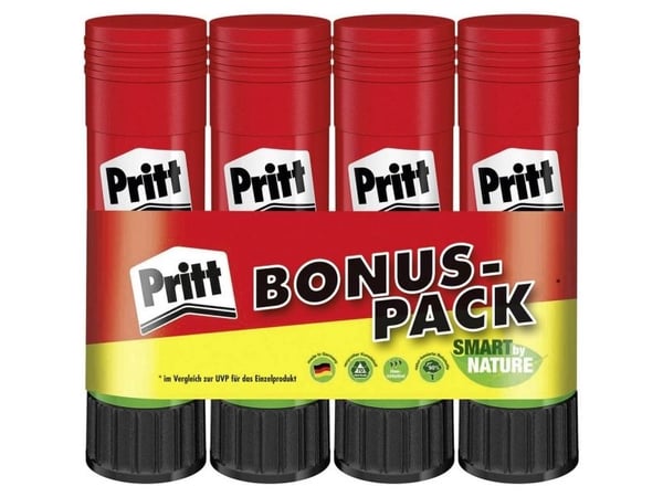 Pritt limstift multipakke 4 stk x 22g, 9H PK6MP
