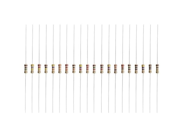 Quadrios 22P107 kolfilm-motståndssortiment, axiellt, 0,5 W, 0,05%, 1 (22P107) Quadrios 22P107 kolfilm-motståndssortiment, axiellt, 0,5 W, 0,05%, 1 (22P107)