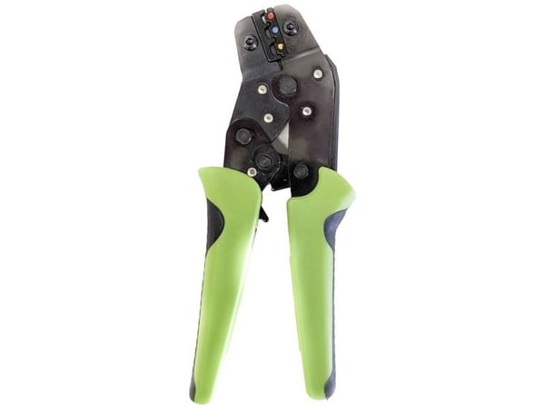 Quadrios 22T013 krymp­tång för isolerade kabelskor; stötfog 0,25 till 2,5 mm²