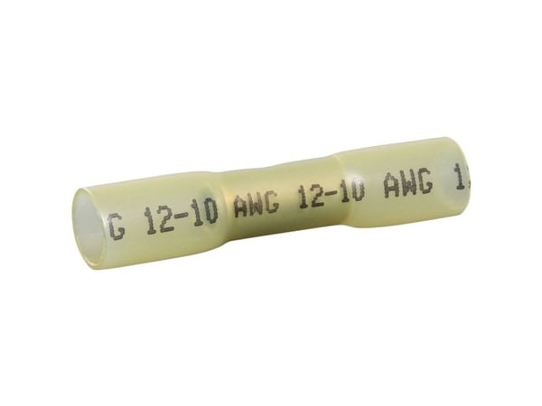 Quadrios 22C465 krympkobling med krympeslange 4 mm² 6 mm² helisolert gul, 1 sett