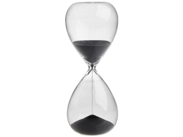 TFA-Dostmann 18.6009.10.90, Gjennomsiktig, Glass, Sand, Alle kjønn, 73 mm, 73 mm, 190 mm