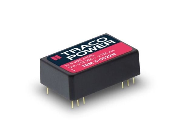 Traco Power TEM 3-0523N, 31,8 mm, 10,2 mm, 20,3 mm, 12,4 g, 3 W, 4,5-5,5 V