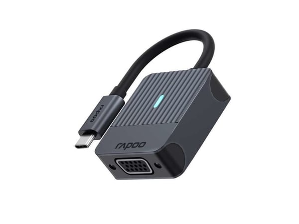 Rapoo UCA-1003, 0,15 m, USB Type-C, VGA (D-Sub), Hankjønn, Hunkjønn, Rett