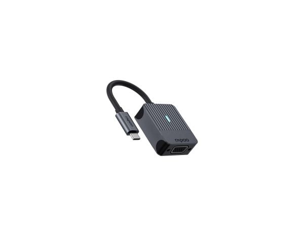 Rapoo UCA-1003, 0.15 m, USB Type-C, VGA (D-Sub), uros, naaras, suora liitin