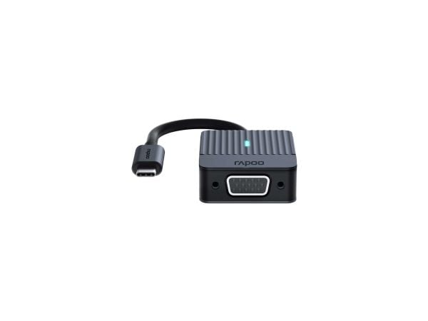 Rapoo UCA-1003, 0.15 m, USB Type-C, VGA (D-Sub), uros, naaras, suora liitin