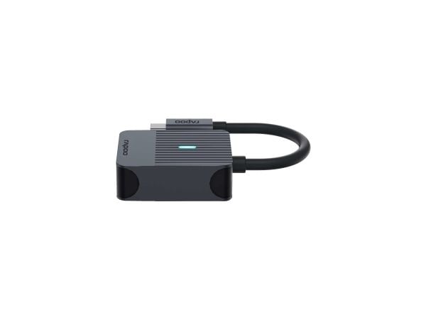 Rapoo UCA-1003, 0.15 m, USB Type-C, VGA (D-Sub), uros, naaras, suora liitin
