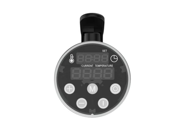 AENO SV1, Sous vide-vannovn, Sort, Sølv, 20 °C, 95 °C, Knapp, 100 timer