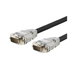 VivoLink Pro - VGA-kabel - HD-15 (VGA) (hann) til HD-15 (VGA) (hann) - 15 m - formstøpt, tommelskruer