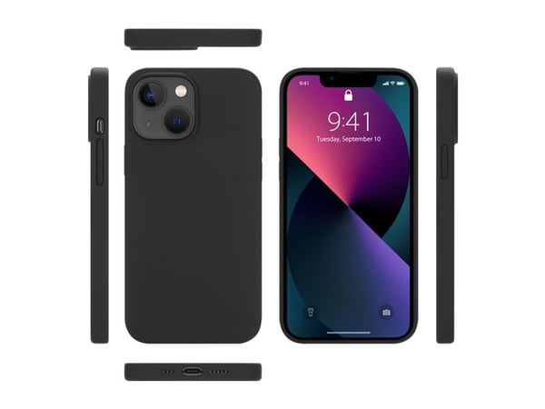 nevox StyleShell Shock, Etui, Apple, IPHONE 14, 15,5 cm (6.1"), Svart