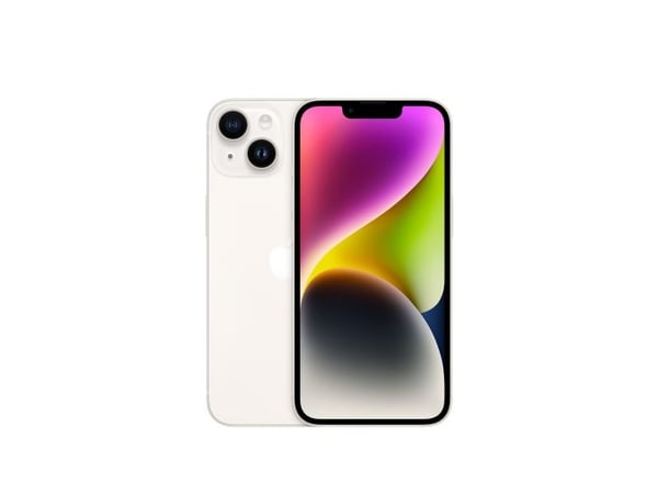 Apple iPhone 14 Plus - 5G smartphone - dobbelt-SIM / Internminne 512 GB - OLED-display - 6.7" - 2778 x 1284 piksler - 2x bakkameraer 12 MP, 12 MP -...