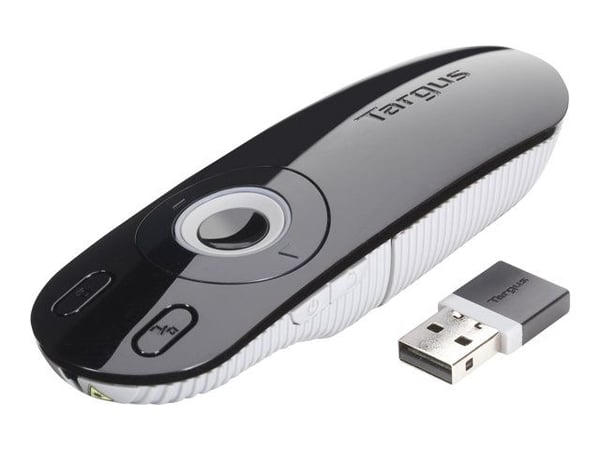 Targus - Presentasjonsfjernstyring - radio - grå, svart