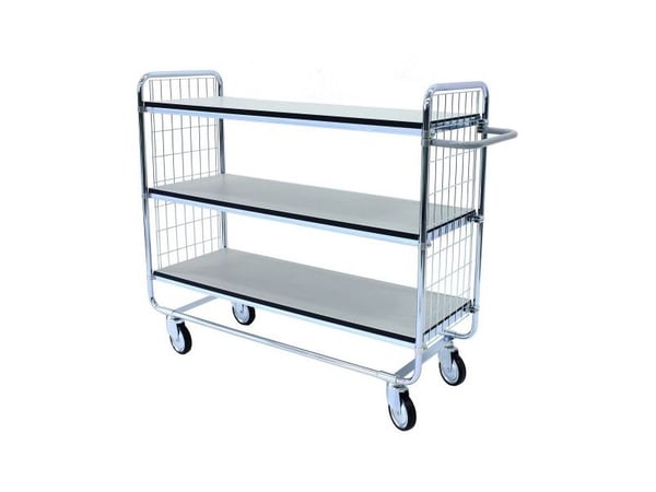 ESD hyllvagn 3 hyllor hyllstorlek 620x430