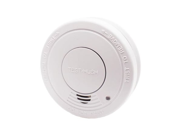 Airam KD-127A optisk brannalarm med dempeknapp