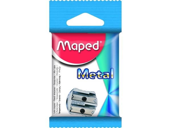 Maped 006700, Manuell blyantspisser, Grå, Metall, 1 stykker