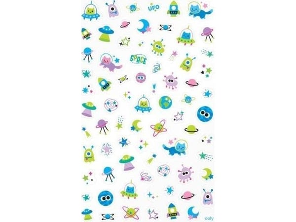 Ooly Mini Stickers Itsy Bitsy Space Buddies
