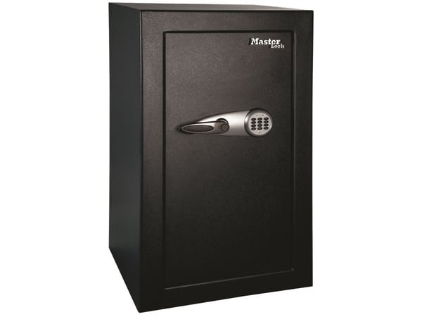 Master Lock XX-Large T0-331ML - Pengeskap - 3 hyller - solid stål - svart