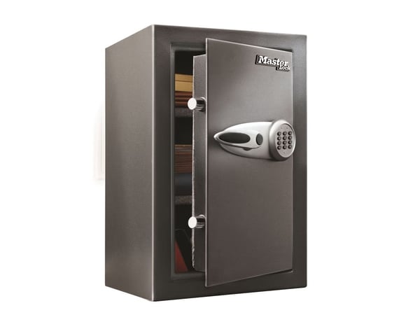 MASTER LOCK T6-331ML, Vapaasti seisova kassakaappi, 61,7 L, Musta, Koodi, Elektroninen, Avain, Terästä, 2 hyllyä